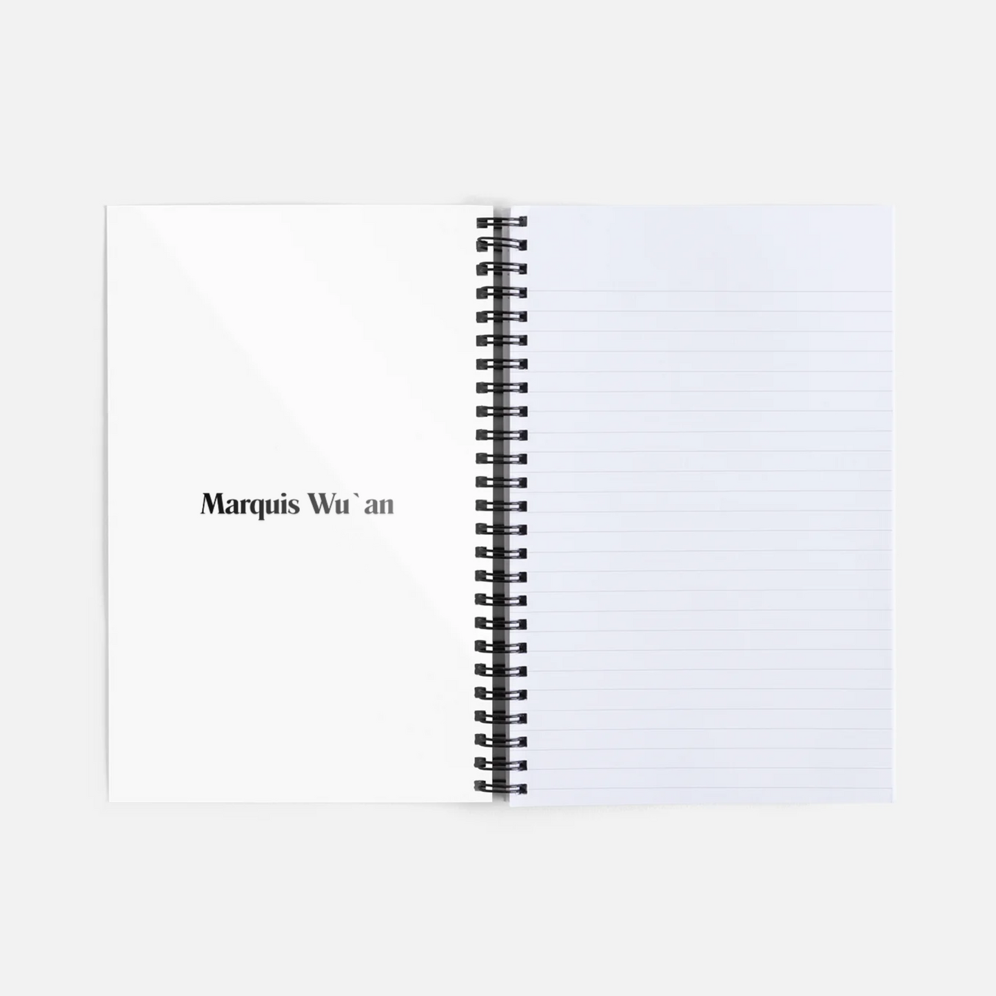 Notebook historical Drama inspired